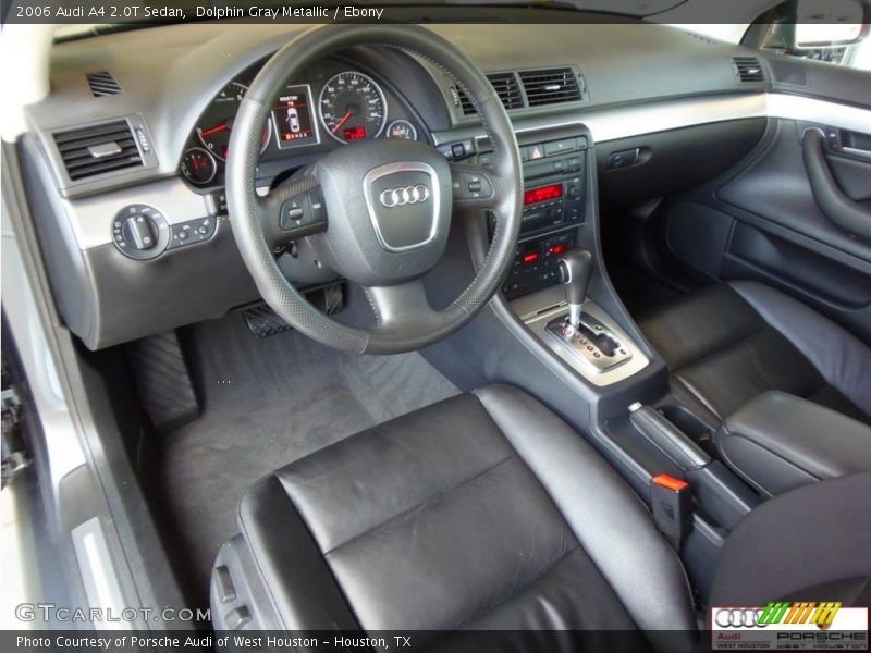 Dolphin Gray Metallic / Ebony 2006 Audi A4 2.0T Sedan