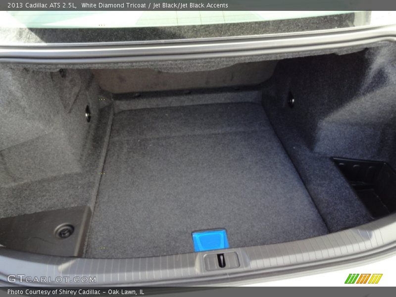 White Diamond Tricoat / Jet Black/Jet Black Accents 2013 Cadillac ATS 2.5L