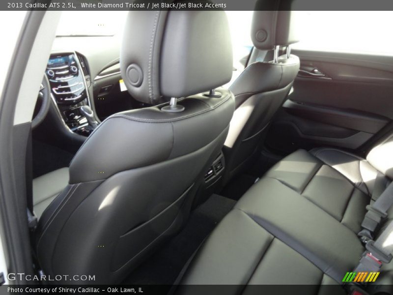 White Diamond Tricoat / Jet Black/Jet Black Accents 2013 Cadillac ATS 2.5L