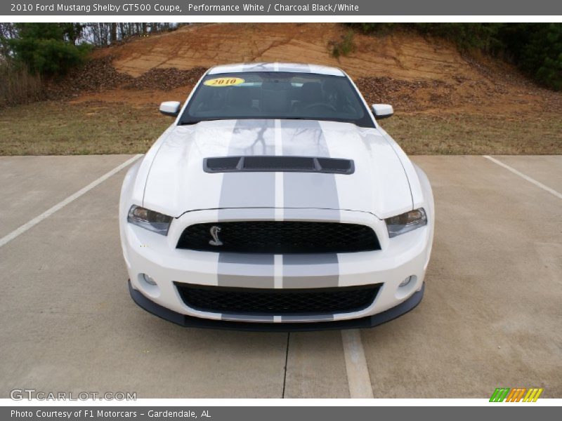  2010 Mustang Shelby GT500 Coupe Performance White