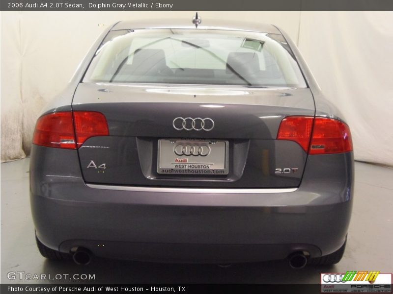 Dolphin Gray Metallic / Ebony 2006 Audi A4 2.0T Sedan