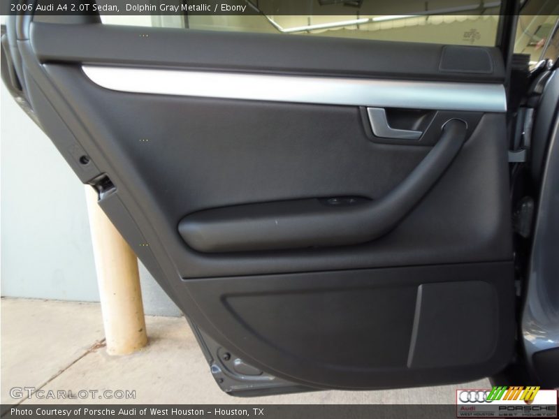 Dolphin Gray Metallic / Ebony 2006 Audi A4 2.0T Sedan