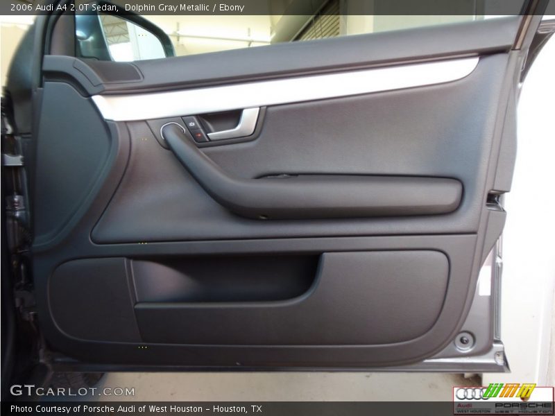 Dolphin Gray Metallic / Ebony 2006 Audi A4 2.0T Sedan