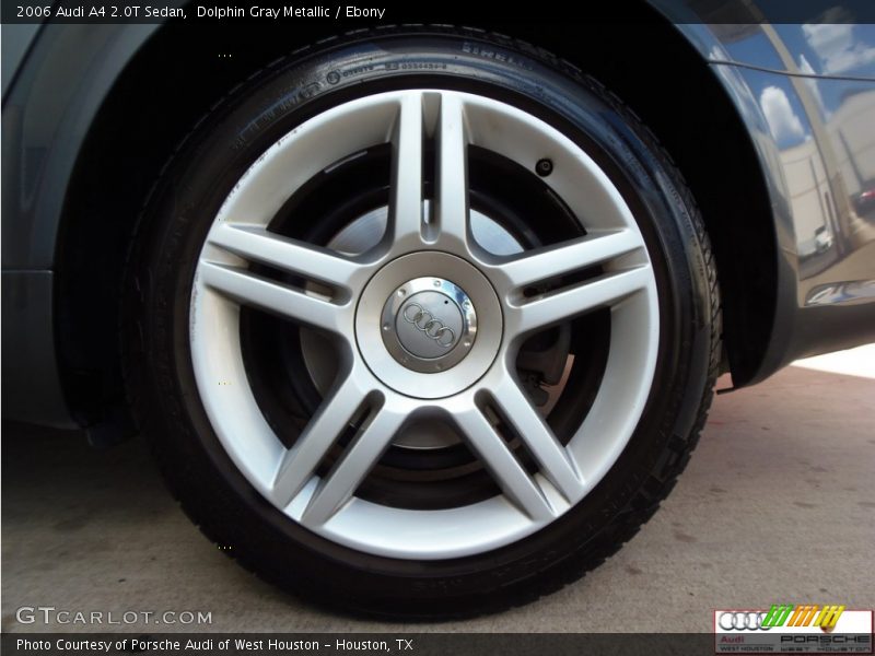 Dolphin Gray Metallic / Ebony 2006 Audi A4 2.0T Sedan