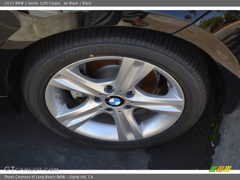 Jet Black / Black 2013 BMW 1 Series 128i Coupe