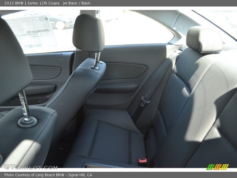 Jet Black / Black 2013 BMW 1 Series 128i Coupe
