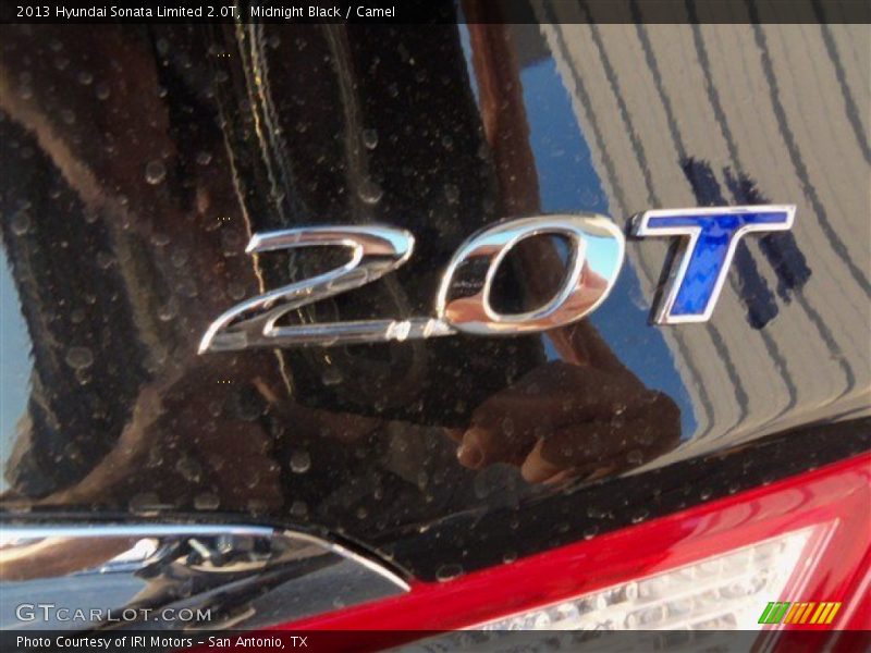 Midnight Black / Camel 2013 Hyundai Sonata Limited 2.0T