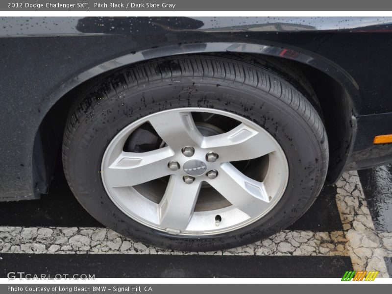 Pitch Black / Dark Slate Gray 2012 Dodge Challenger SXT