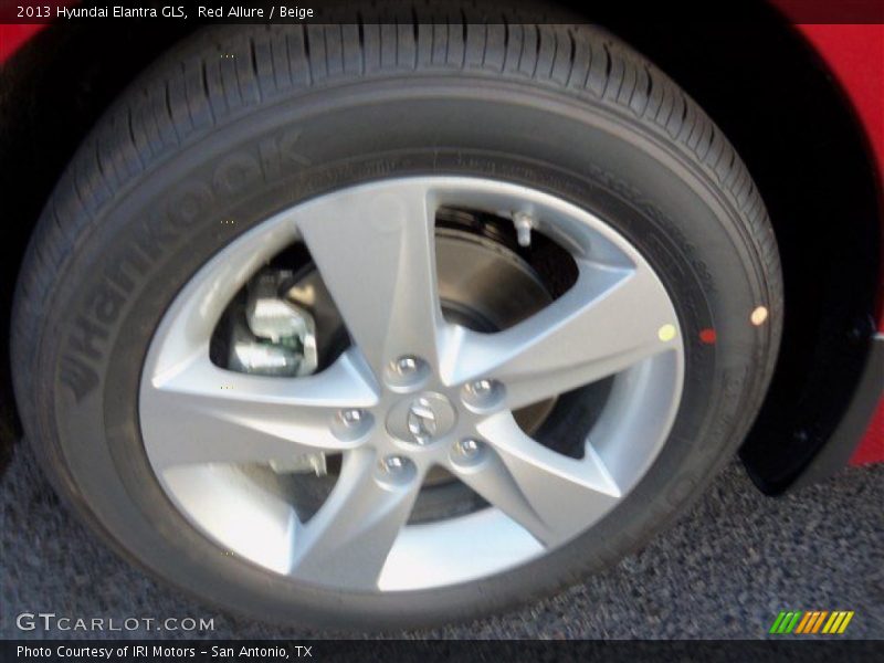 Red Allure / Beige 2013 Hyundai Elantra GLS