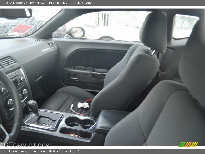 Pitch Black / Dark Slate Gray 2012 Dodge Challenger SXT