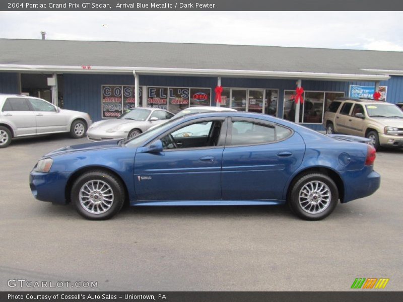  2004 Grand Prix GT Sedan Arrival Blue Metallic