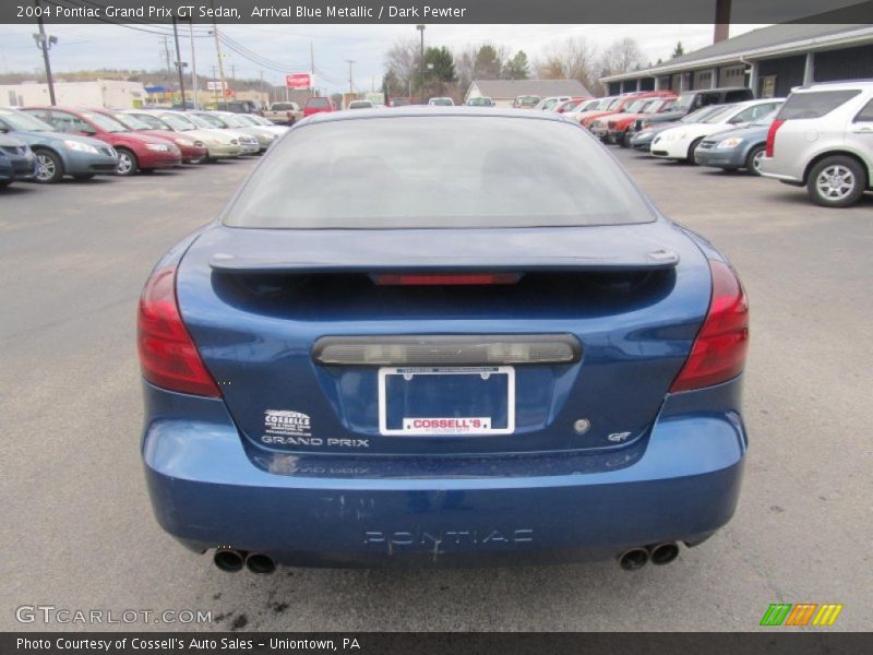 Arrival Blue Metallic / Dark Pewter 2004 Pontiac Grand Prix GT Sedan