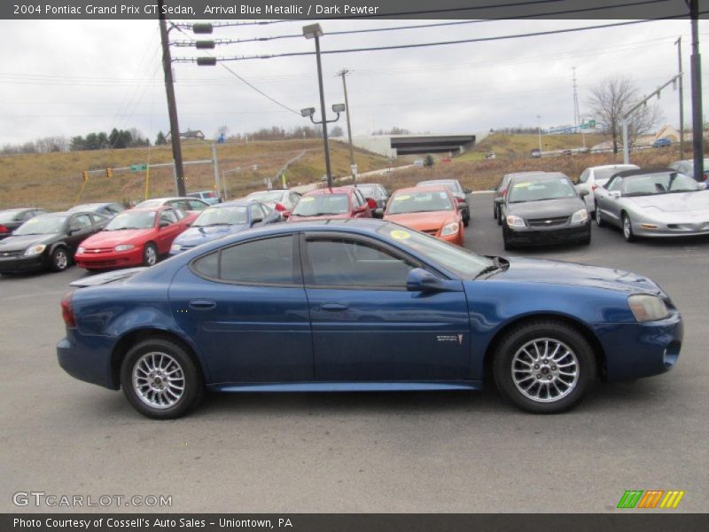 Arrival Blue Metallic / Dark Pewter 2004 Pontiac Grand Prix GT Sedan