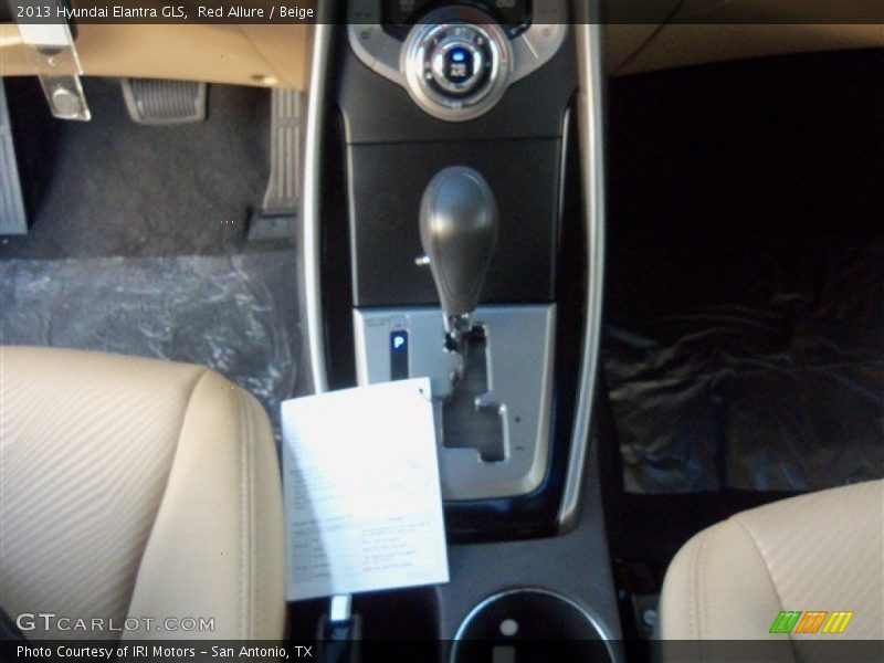 Red Allure / Beige 2013 Hyundai Elantra GLS