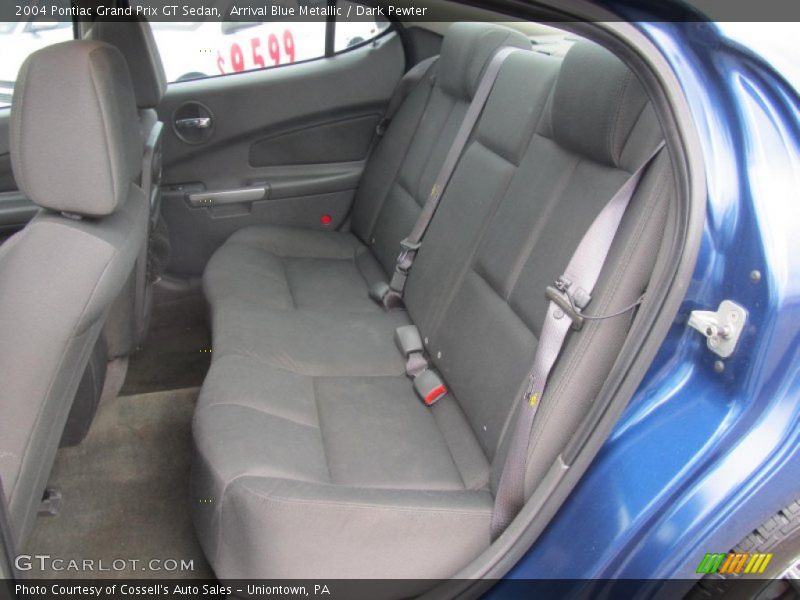 Rear Seat of 2004 Grand Prix GT Sedan