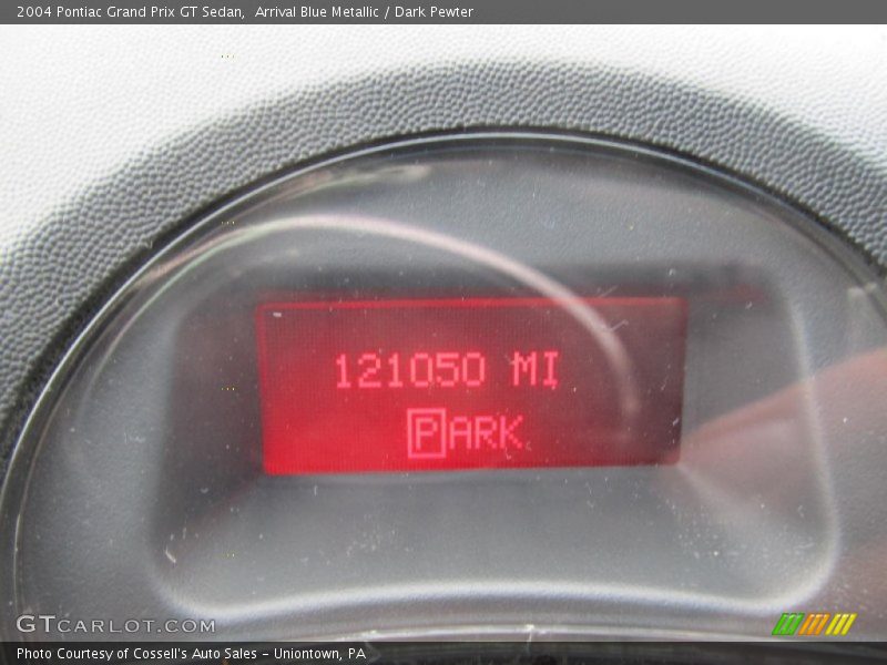 Arrival Blue Metallic / Dark Pewter 2004 Pontiac Grand Prix GT Sedan