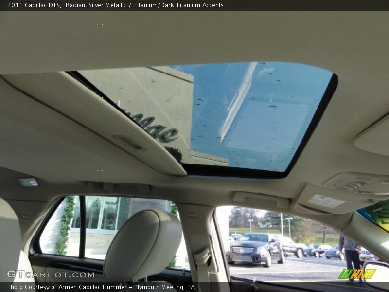 Radiant Silver Metallic / Titanium/Dark Titanium Accents 2011 Cadillac DTS