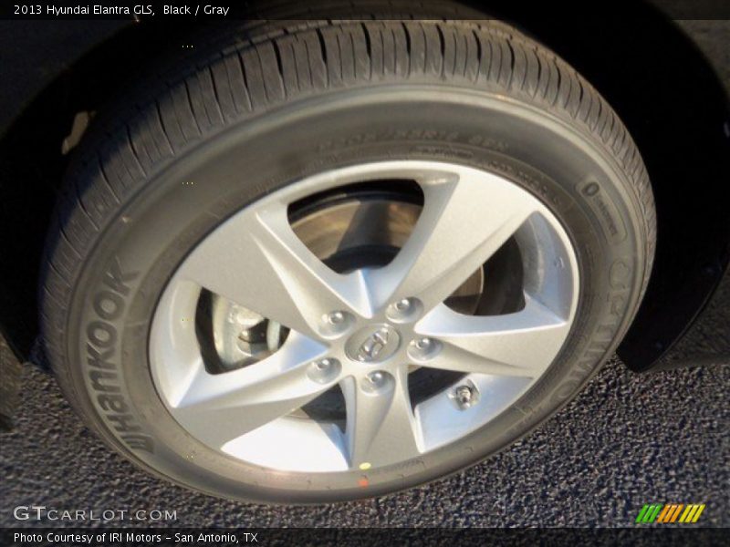 Black / Gray 2013 Hyundai Elantra GLS