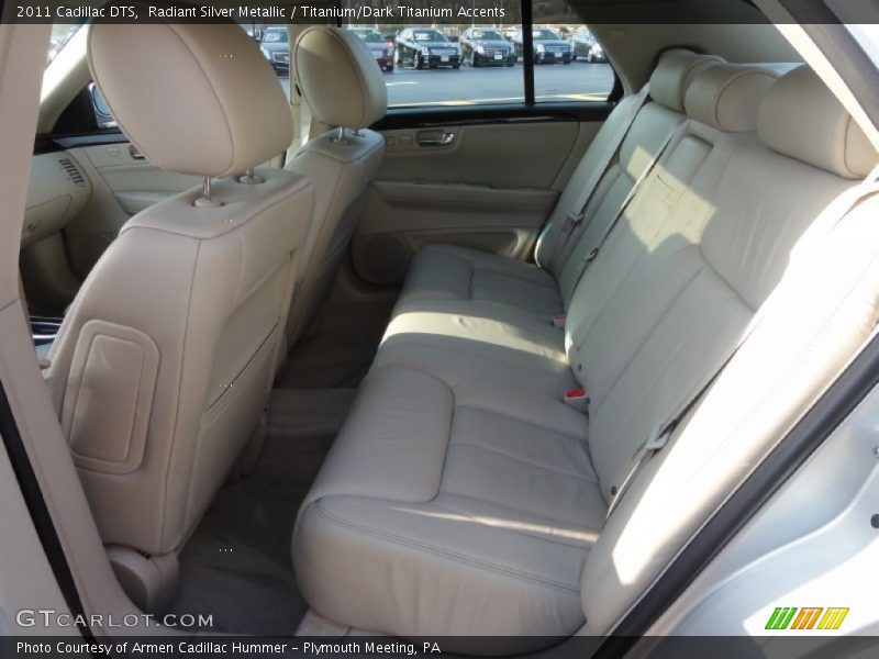 Radiant Silver Metallic / Titanium/Dark Titanium Accents 2011 Cadillac DTS