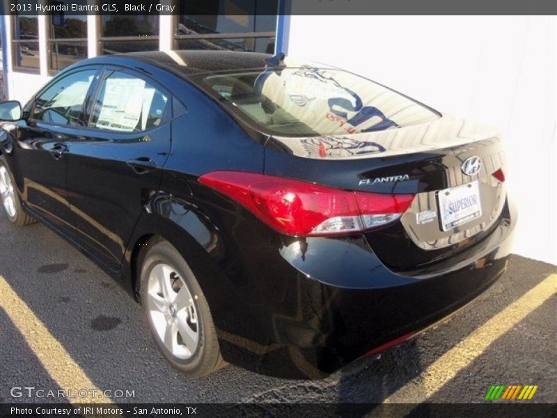 Black / Gray 2013 Hyundai Elantra GLS