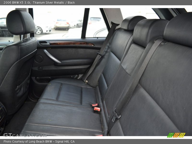 Titanium Silver Metallic / Black 2006 BMW X5 3.0i