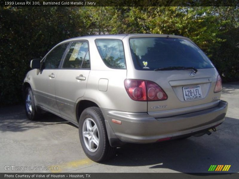 Burnished Gold Metallic / Ivory 1999 Lexus RX 300