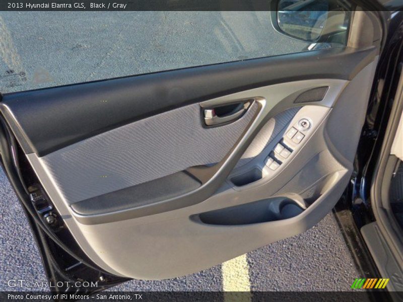 Black / Gray 2013 Hyundai Elantra GLS
