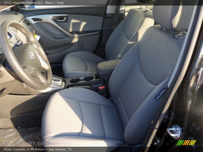 Black / Gray 2013 Hyundai Elantra GLS