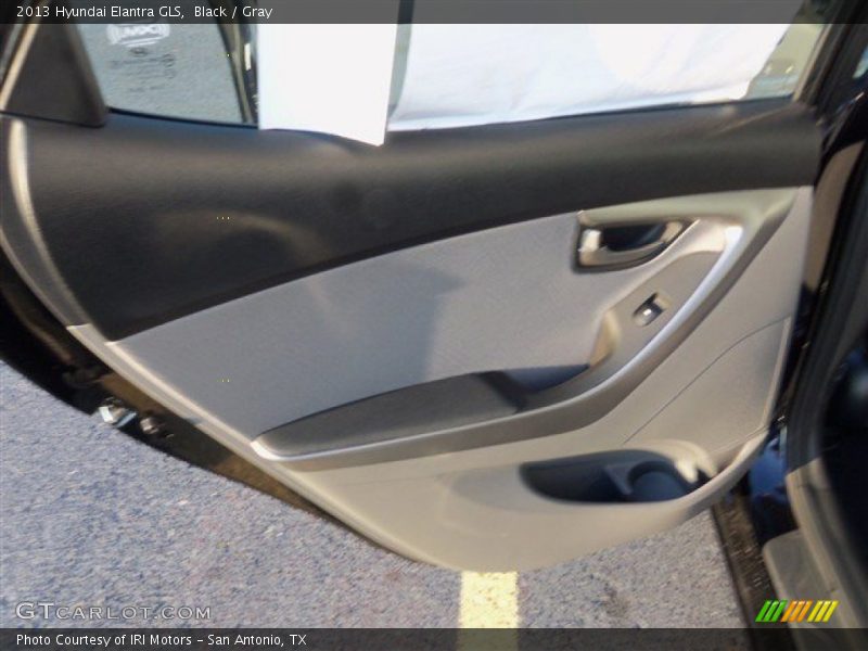 Black / Gray 2013 Hyundai Elantra GLS