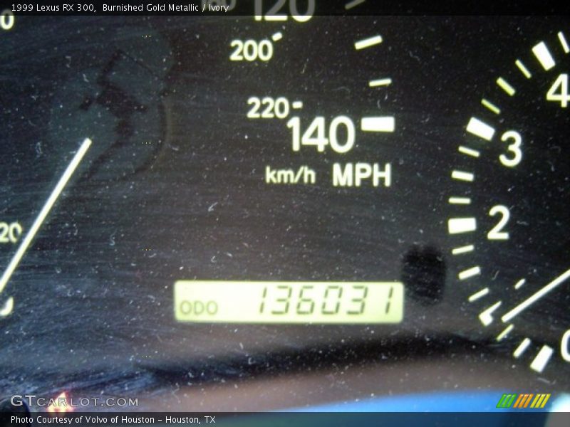 Burnished Gold Metallic / Ivory 1999 Lexus RX 300