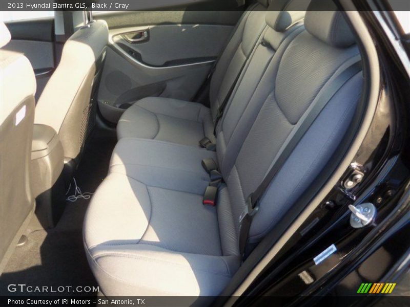 Black / Gray 2013 Hyundai Elantra GLS