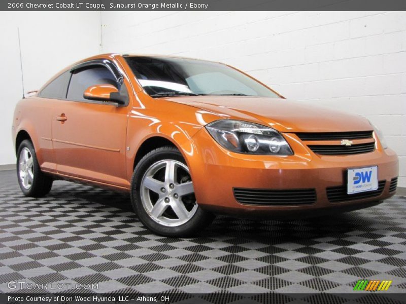 Sunburst Orange Metallic / Ebony 2006 Chevrolet Cobalt LT Coupe