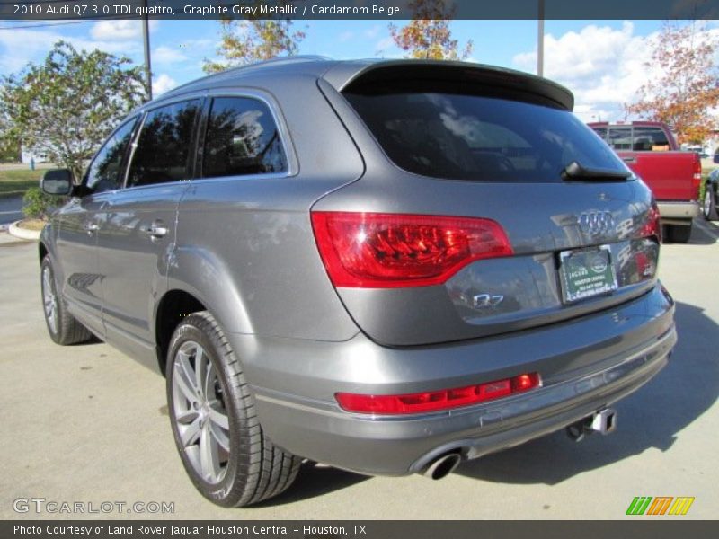 Graphite Gray Metallic / Cardamom Beige 2010 Audi Q7 3.0 TDI quattro