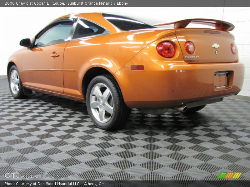 Sunburst Orange Metallic / Ebony 2006 Chevrolet Cobalt LT Coupe