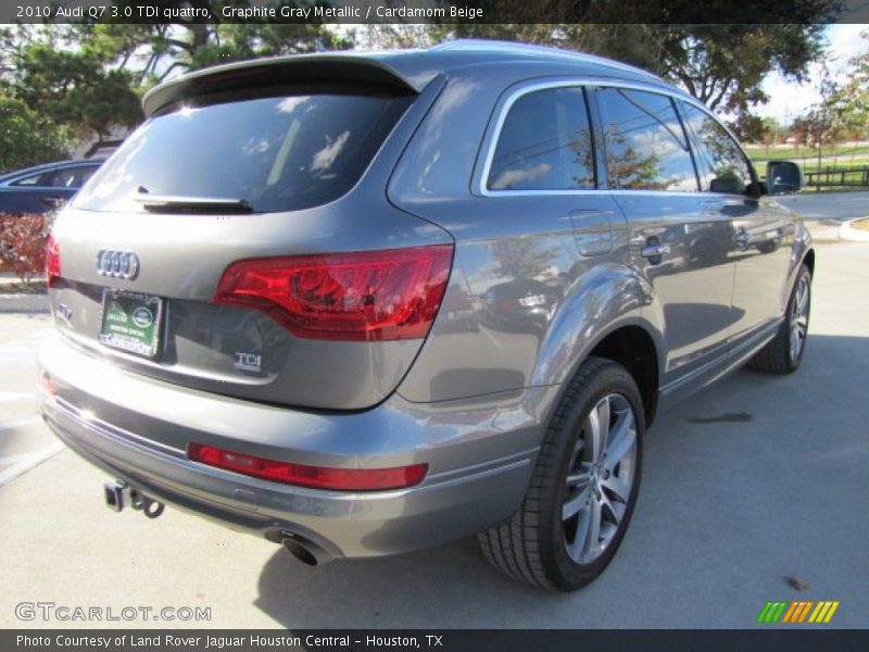 Graphite Gray Metallic / Cardamom Beige 2010 Audi Q7 3.0 TDI quattro