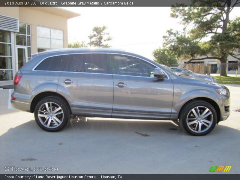 Graphite Gray Metallic / Cardamom Beige 2010 Audi Q7 3.0 TDI quattro