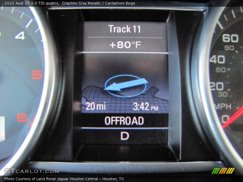 Graphite Gray Metallic / Cardamom Beige 2010 Audi Q7 3.0 TDI quattro