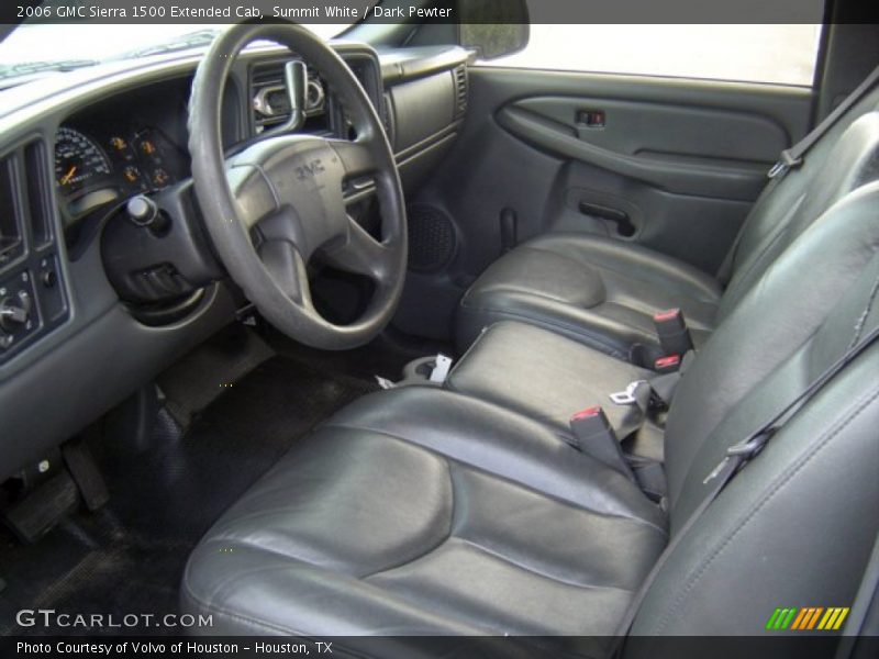  2006 Sierra 1500 Extended Cab Dark Pewter Interior