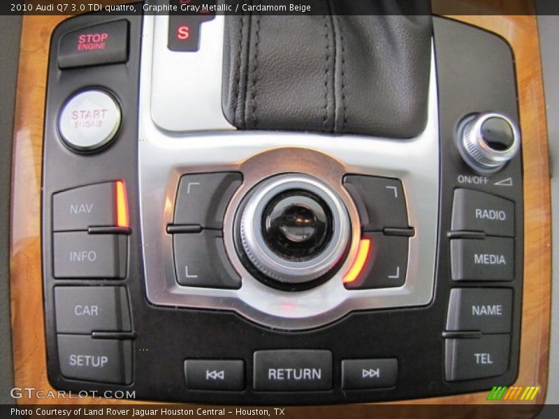 Controls of 2010 Q7 3.0 TDI quattro