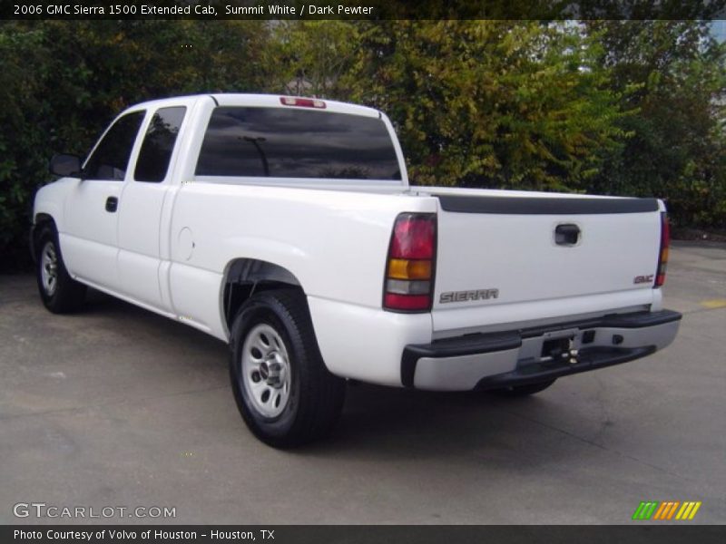 Summit White / Dark Pewter 2006 GMC Sierra 1500 Extended Cab