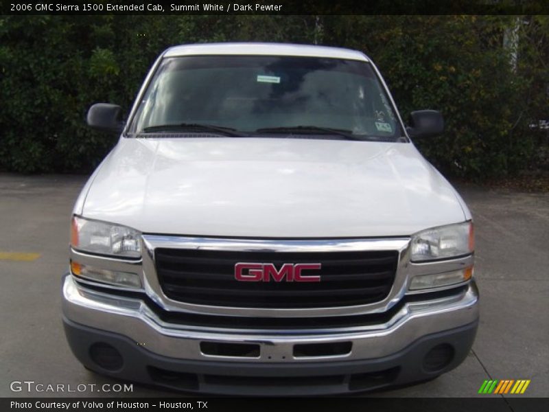 Summit White / Dark Pewter 2006 GMC Sierra 1500 Extended Cab