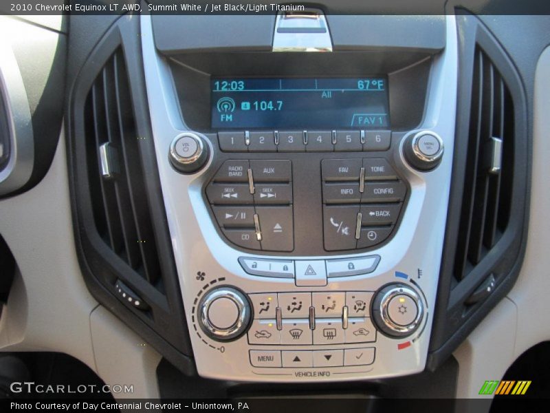 Summit White / Jet Black/Light Titanium 2010 Chevrolet Equinox LT AWD
