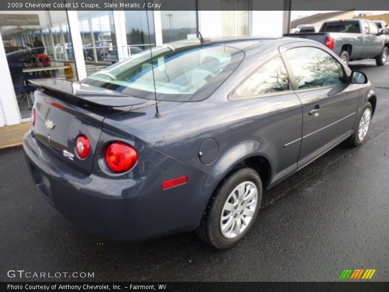Slate Metallic / Gray 2009 Chevrolet Cobalt LS Coupe