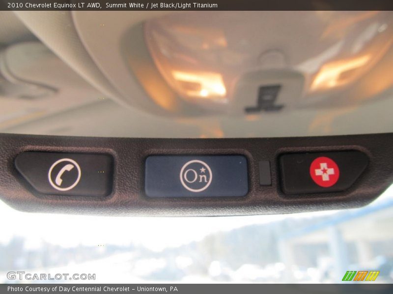 Summit White / Jet Black/Light Titanium 2010 Chevrolet Equinox LT AWD