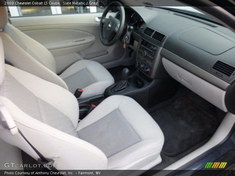  2009 Cobalt LS Coupe Gray Interior