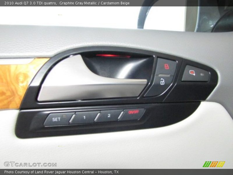 Controls of 2010 Q7 3.0 TDI quattro