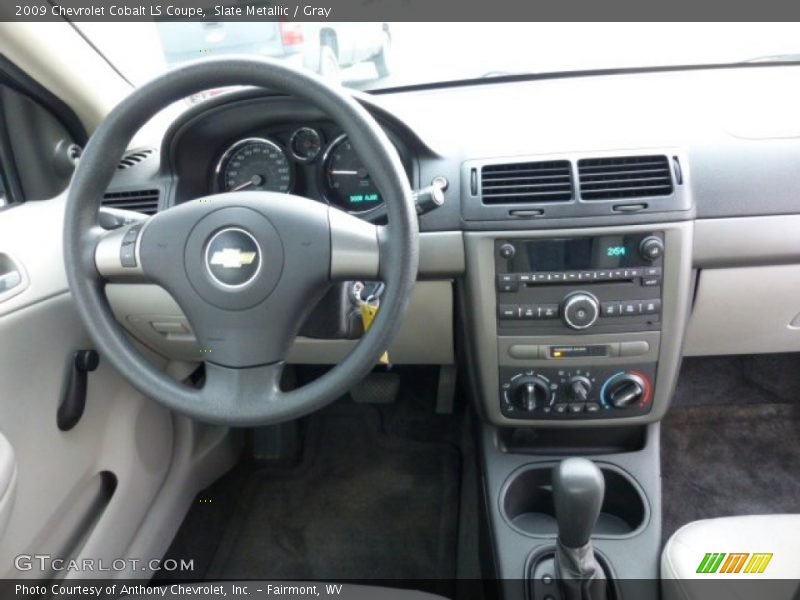 Dashboard of 2009 Cobalt LS Coupe