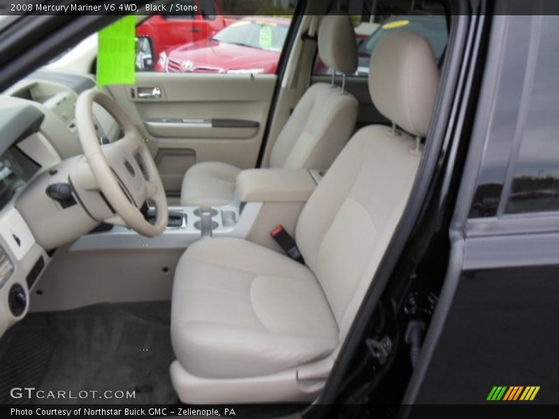 Black / Stone 2008 Mercury Mariner V6 4WD