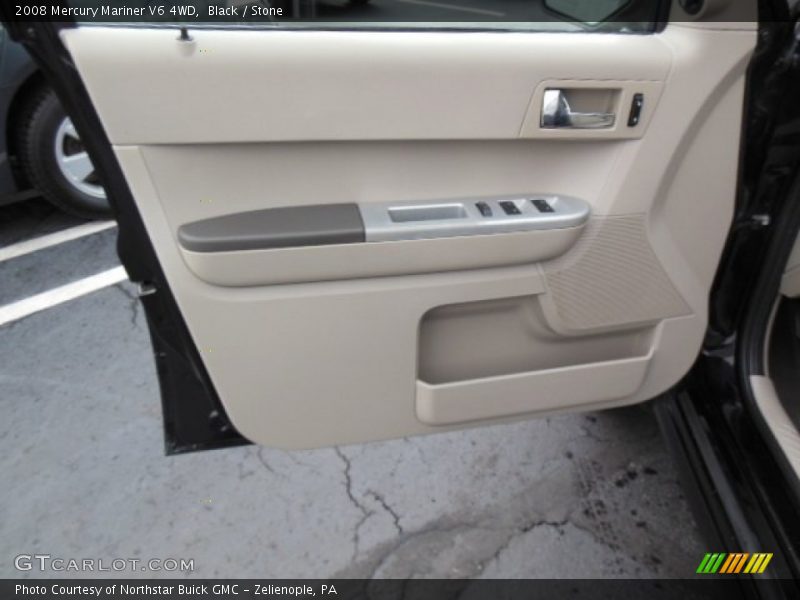 Black / Stone 2008 Mercury Mariner V6 4WD