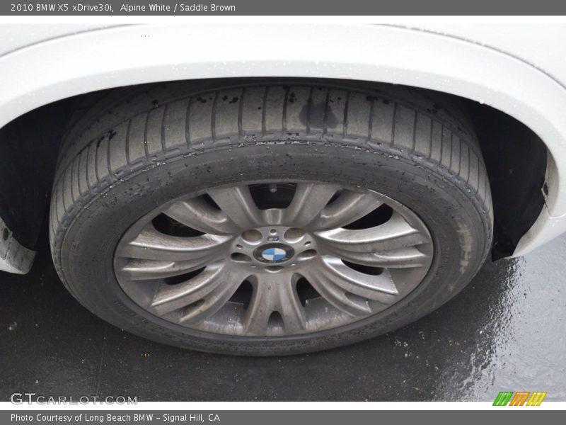 Alpine White / Saddle Brown 2010 BMW X5 xDrive30i